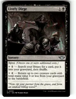 Lively Dirge Outlaws of Thunder Junction Regular - Image 1