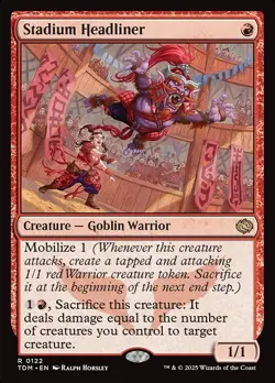 ~1x Stadium Headliner x1 ~NM~ TDM Magic the Gathering MtG~ - Image 1