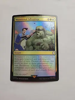 MTG - Mutational Advantage - PIP - Foil Rare #0111 - Image 1