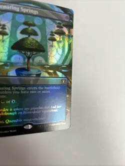 Rejuvenating Springs Borderless Foil Card #0662 MTG LP - Image 2