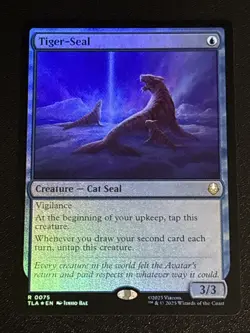 MTG Avatar: The Last Airbender Tiger-Seal Foil 0075 NM Rare - Image 1