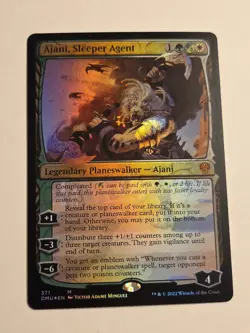 Ajani, Sleeper Agent 371 FOIL X1 DMU MTG Dominaria United - Image 1