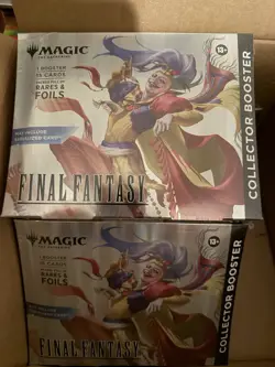 5-Magic: The Gathering - Final Fantasy Collector Booster Omega Boxes NEW SEALED - Image 1
