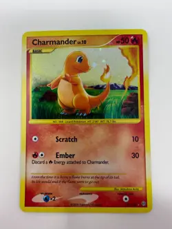 2008 Pokemon Stormfront Charmander Secret Rare Holo 101/100 - Image 1