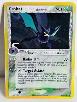 Crobat - 2/113 EX Delta Species - Holo Rare Pokemon Card - Image 1