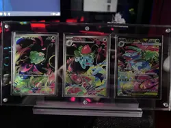 Pokemon Trio megaVenusaur ivysaur Bulbasaur Mega Evolution Jap con espositore - Image 1