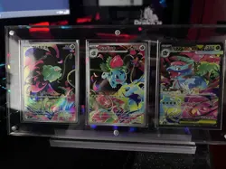 Pokemon Trio megaVenusaur ivysaur Bulbasaur Mega Evolution Jap con espositore - Image 5