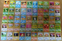 Pokemon Card Game Japanese Lot Set 50 Old Back Vintage 1996 Free Shipping? - Image 1