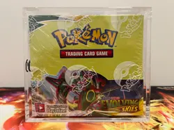 Pokemon Sword & Shield - Evolving Skies Sealed Booster Box - In acrylic case - Image 2