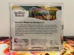Pokemon Sword & Shield - Evolving Skies Sealed Booster Box - In acrylic case - Image 3