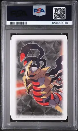 2009 POKEMON PLATINUM VERSION PLAYING CARDS 9 OF DIAMONDS GLACEON PSA 9 - Image 2