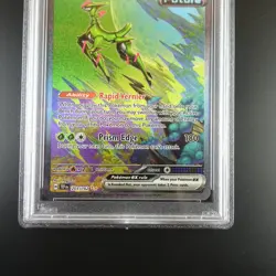 PSA 10 Iron Leaves ex 203/162 Pokemon Temporal Forces Graded Card - Image 3