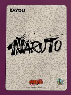 Zabuza Momochi PU NRSA01-PU-007L4 Naruto Kayou Card (English) SERIES 1 - Image 2