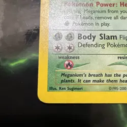 Meganium 10/111 Holo Rare 2000 Neo Genesis Pokemon Card 1 - Image 2
