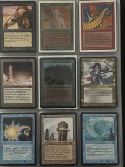 Big Old! Vintage Magic Gathering 1008 Cards Collection Binder Alpha Mtg Lot - Image 2