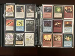 Big Old! Vintage Magic Gathering 1008 Cards Collection Binder Alpha Mtg Lot - Image 4
