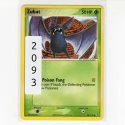 Pokemon TCG Zubat 88/113 EX Delta Species Regular Common Card EN-LP 2005 - Image 3