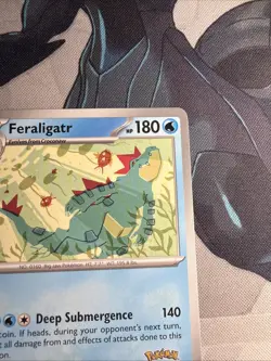 Feraligatr - 213 (Illustration Contest 2024) 213 Sv Scarlet Violet Promo Card - Image 3
