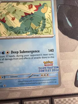 Feraligatr - 213 (Illustration Contest 2024) 213 Sv Scarlet Violet Promo Card - Image 4