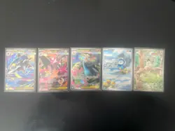 Modern Pokemon Card Binder Lot Collection - Special Illustration Rares, IR’s, FA - Image 1