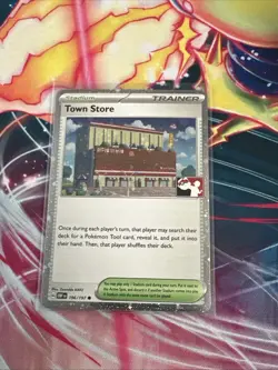 Town Store 196/197 HOLO Play Stamp Prize Pack NM - Pokemon Card - Image 1