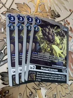 Digimon Card Game Playset Sunarizamon EX8-047 R Chain of Liberation - Image 1
