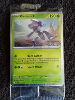 Pokemon Genesect 008/094 Best Buy Promo Card (New Sealed) - Image 1