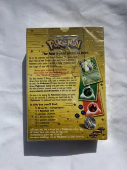 Pokemon Card Neo Genesis Hotfoot Theme Deck WOTC 2000 - Factory Sealed - Image 2