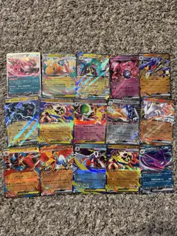 Pokemon TCG 15 Card Lot of Ex's Mega Dream Japanese NM - Image 1