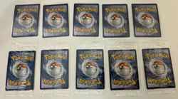 New Lot Of 10 Pokemon Holo Foil Exclusive Toys R Us Promo Cards Read Description - Image 2