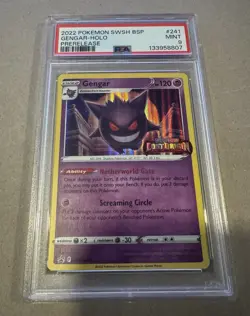 Gengar - (Prerelease) SWSH241 SWSH: Sword & Shield Promo Cards Holo - PSA 9 - Image 1