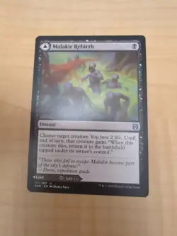 Magic: The Gathering Malakir Rebirth Card Zendikar Rising English Edition NM - Image 1