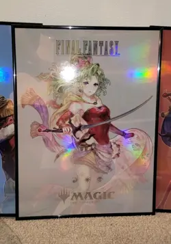 Terra (Tina) Final Fantasy x Magic The Gathering Foil Poster - 18x24" FFVI - Image 1