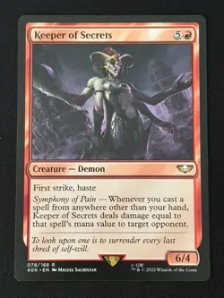 1x MTG Keeper of Secrets - Universes Beyond: Warhammer 40,000 (40K) #78 - Magic - Image 5