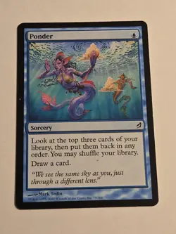 Ponder X1 LWN MTG Lorwyn - Image 1
