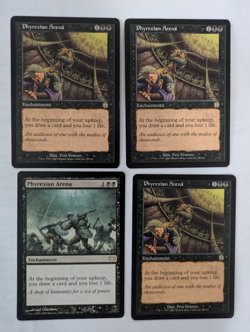 4 Phyrexian Arena MTG NM Free shipping with tracking - Image 1