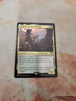 Lotho, Corrupt Shirriff Foil The Lord Of The Rings MTG NM - Image 1
