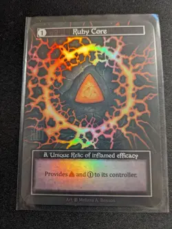 Sorcery Contested Realm Beta Ruby Core Foil -Wave 1 Near Mint - Image 1