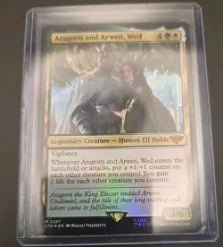 MTG Aragorn and Arwen, Wed The Lord of the Rings: Tales of Middle-Earth NM - Image 3