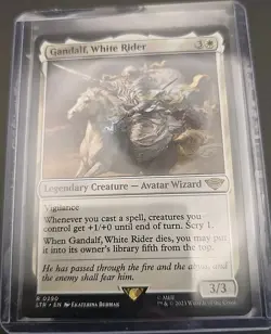 Gandalf, White Rider Universes Beyond: the Lord of the Rings Near Mint - Image 3