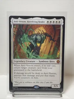 Anti-Venom, Horrifying Healer (Non-foil) Marvel's Spider-Man 0001 Mythic MTG - Image 1