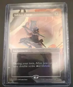 Sokka's Charge (Borderless) Avatar: The Last Airbender MTG Foil Near Mint - Image 3