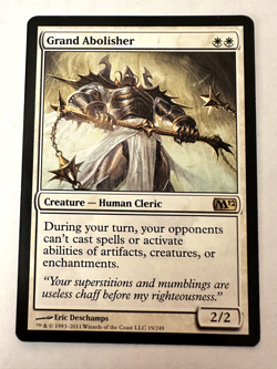 MTG Grand Abolisher #19 Magic 2012 (M12) - LP - Image 1