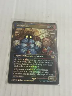MTG Vivi Ornitier (Borderless Chocobo Track Foil) Final Fantasy Foil - FIN 0570 - Image 1