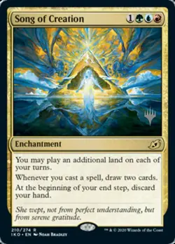 1x Song of Creation - Promo Pack - Promo Pack: Ikoria: Lair of Behemoths - Near - Image 1