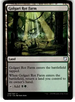 Magic: The Gathering Land Golgari Rot Farm MTG Uncommon Regular - Image 1