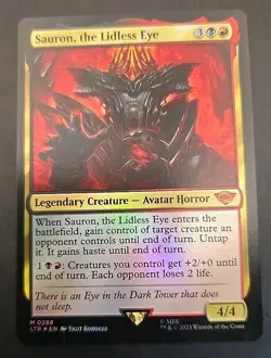 Sauron, the Lidless Eye Universes Beyond: the Lord of the Rings Near Mint - Image 1