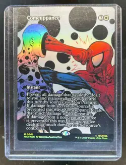 2025 Magic MTG Marvel Universe Eternal-Legal Comeuppance Foil Rare #0001 - Image 1