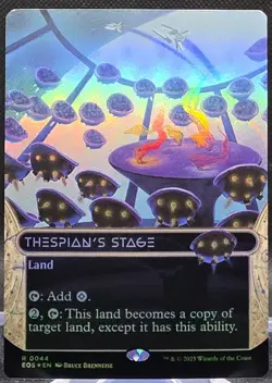 Thespian's Stage #44 Edge of Eternities Borderless Foil Rare - Image 1