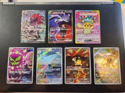 Pokemon Mega Dream SAR Bundle Japanese Pikachu, Mewtwo, And Zoroark NM Plus More - Image 1